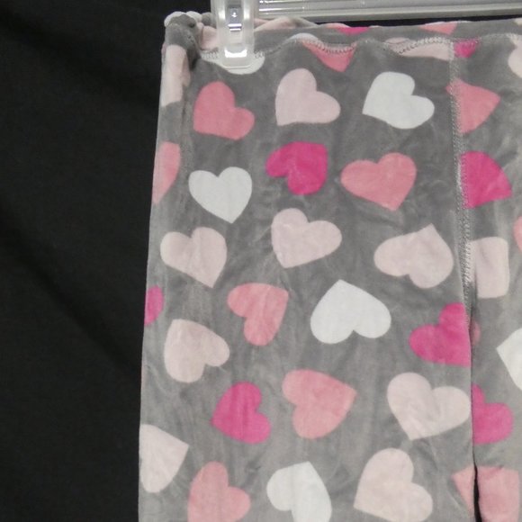URBAN HERITAGE | medium | Microfleece Heart Print Pants | Stretchy Waistband - Picture 3 of 16